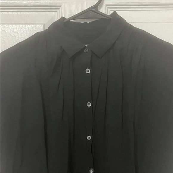 Madewell Black Button-Down Shirt - Picture 2 of 5